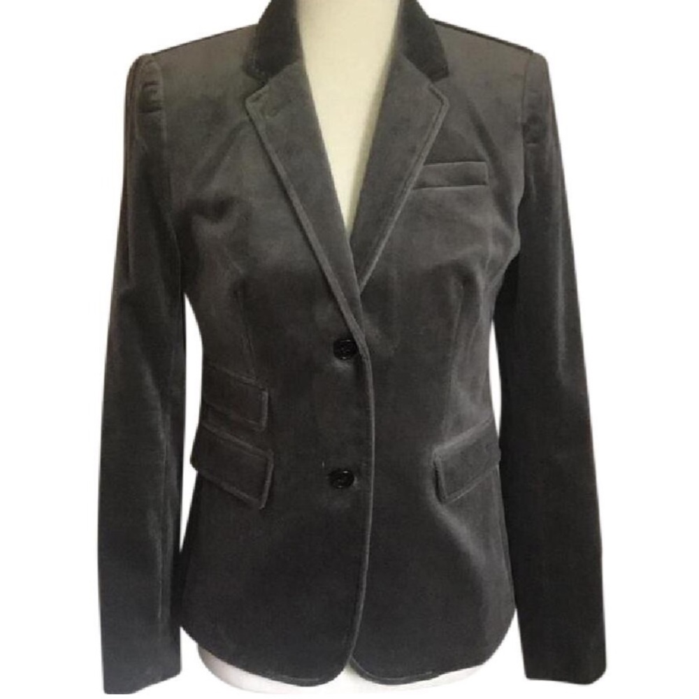 JCrew Grey Schoolboy Blazer - size 0